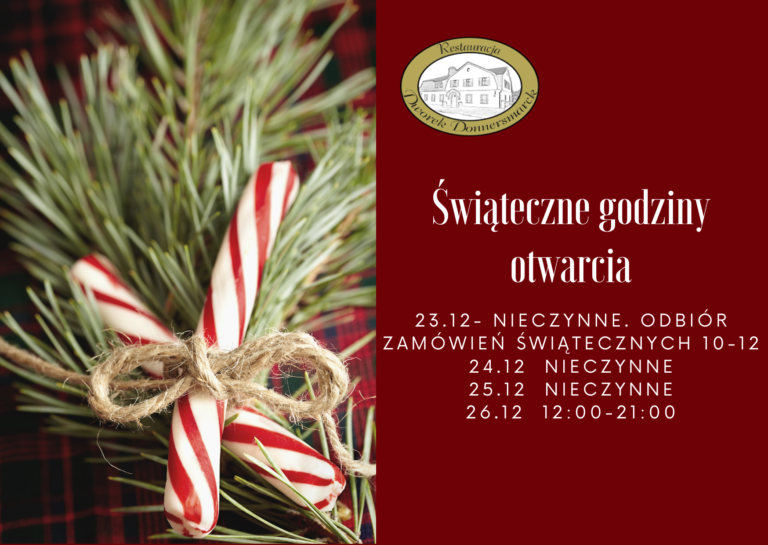 Read more about the article Świąteczne godziny otwarcia.