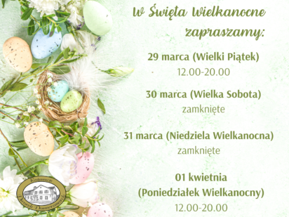 Godziny otwarcia w Święta Wielkanocne
