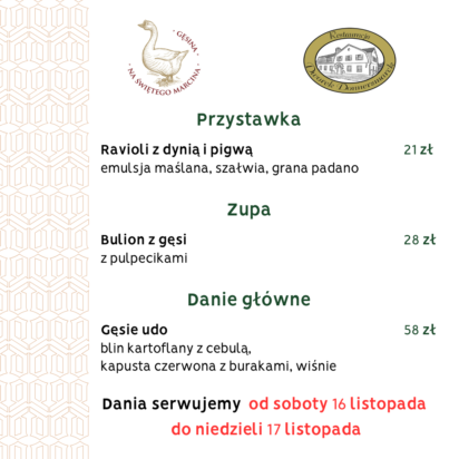 Gęsina „na dokładkę”