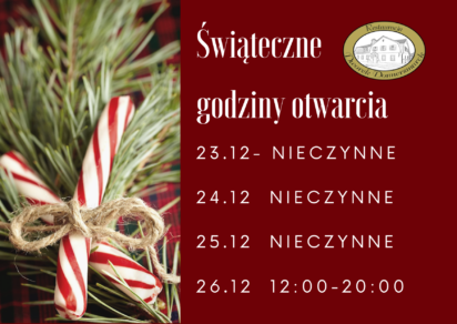 Świąteczne godziny otwarcia