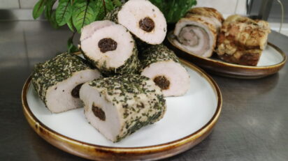 Schab ze śliwką na wielkanocny stół