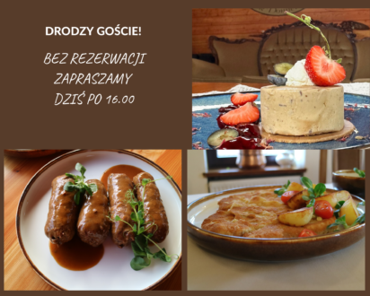 Dziś zapraszamy po 16.00!
