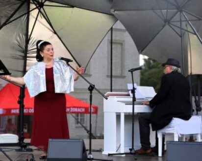 Joanna Dziwisz i Leszek Czarnecki po włosku