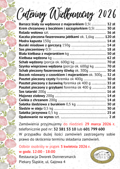 Catering Wielkanocny 2026